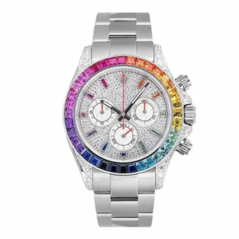 Daytona 18ct Diamond Set Custom Rainbow